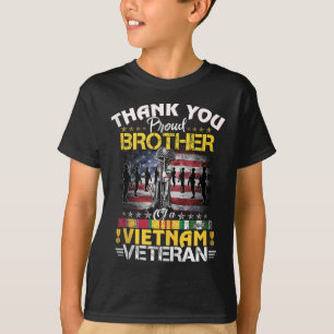T-shirt Fière Frère D'Un Vétérinaire Du Vietnam - Vie Merc