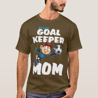 T-shirt Fière gardienne de but maman
