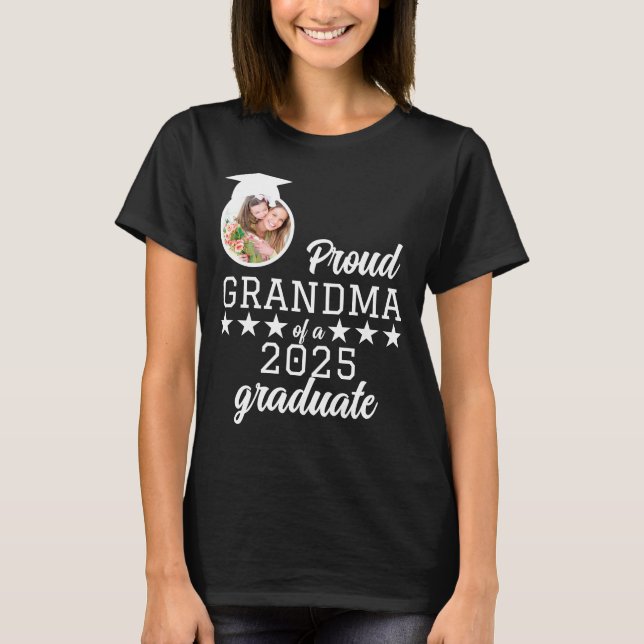 T-shirt Fière grand-mère d'un diplôme de fin d'études supé (Devant)