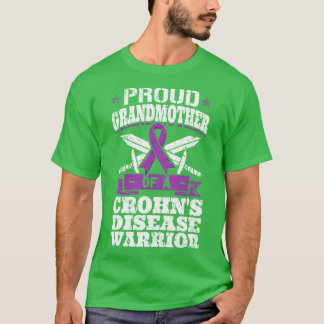 T-shirt Fière Grand-Mère D'Un Guerrier De La Maladie Des C