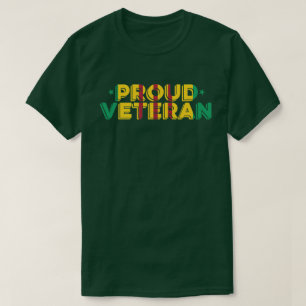 T-shirt Fière guerre du Vietnam vétéran Ruban