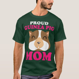 T-shirt Fière Guinée Cochon Maman Fer Pomme de terre Hamst