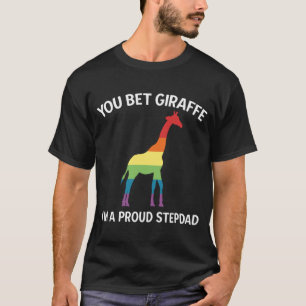 T-shirt Fière LGBT Stepdad Gay pride Stepfather Tee Pullov