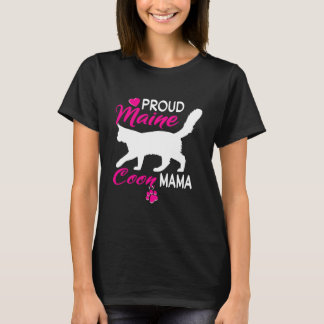 T-shirt Fière Maine Coon Mama 