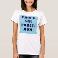 T-Shirt Fière maman de la Force aérienne