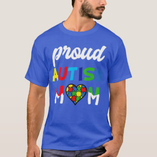 T-shirt Fière maman de l'autisme