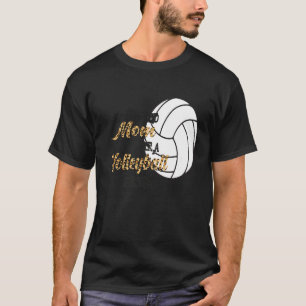 T-shirt Fière maman d'un volleyball senior 2023 volleyball