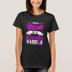 T-shirt Fière Maman D'Une Malformation D'Arnold Chiari