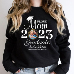 T-shirt Fière maman senior Graduation 1 Photo