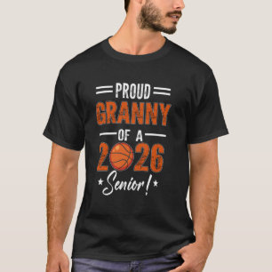 T-shirt Fière MAMIE de l'étudiant senior de basket-ball 20