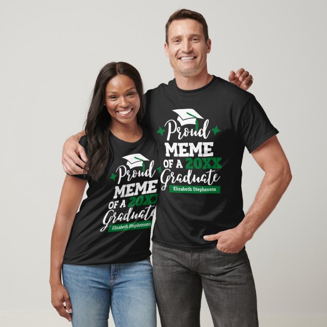 T-shirt Fière mème du diplômé (Unisexe)