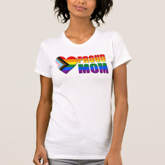 T-shirt Fière mère gay progrès fierté mot