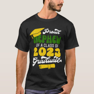 T-shirt Fière NEPHEW d'une classe de 2023 Graduate Retro