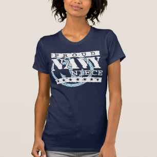 T-shirt Fière nièce de la marine