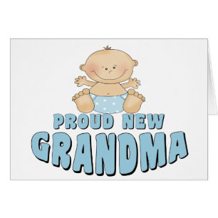 T-shirt fière nouvelle grand-mère