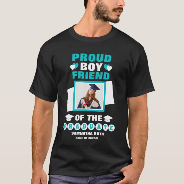 T-shirt Fière Personnalisée Garçon De L'Enseignant Supérie (Devant)