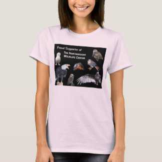 T-shirt Fière représentante du Northwoods Wildlife Centre