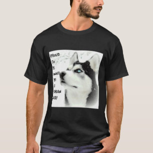 T-shirt Fière Sibérie Husky