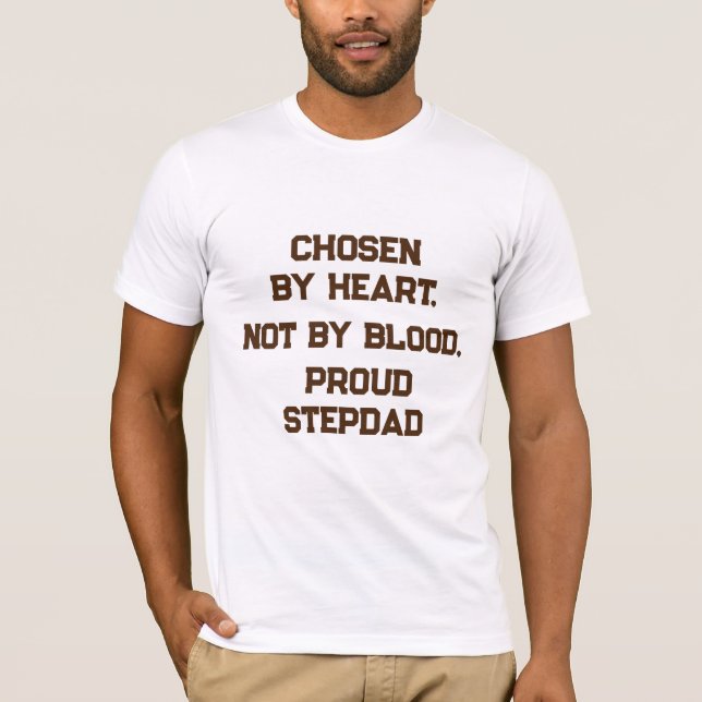 T-shirt Fière Stepdad (Devant)