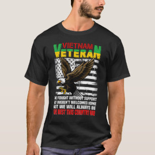 T-shirt Fière Vietnam vétéran américain patriotique États-