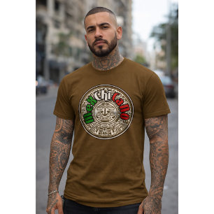T-shirt fièrement marron Chicano Mex