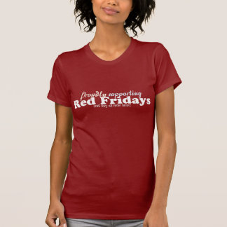 T-shirt Fièrement pièce en t de soutien