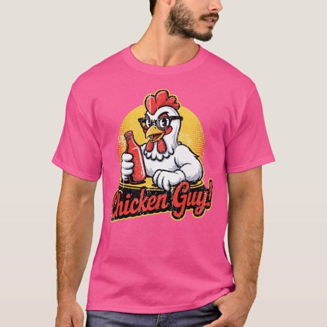 T-shirt Fieri Chicken Guy (Devant)