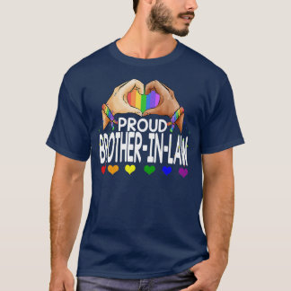 T-shirt Fiers Parades de Fierté FrèreEnDroit LGBT Gay Lesb