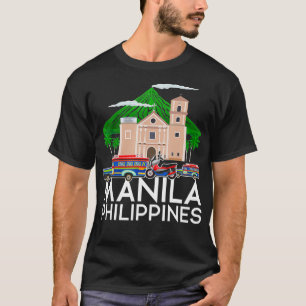 T-shirt Fiers vacances d'été aux Philippines Manila Phi