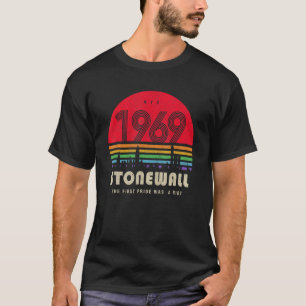 T-shirt Fierté 50e Anniversaire Stonewall 1969 Était Une É
