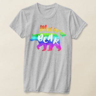 T-shirt Fierté à l'ours de maman