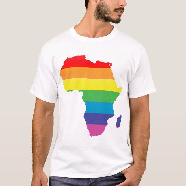 T-shirt fierté africaine. (Devant)