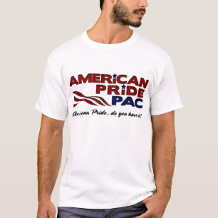 T-shirt Fierté américaine Pac - "vous l'avez" sur l'avan