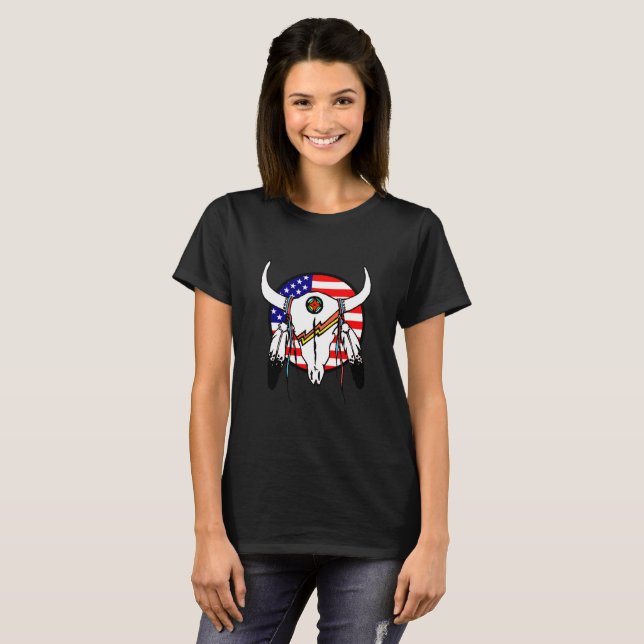 T-shirt Fierté amérindienne du sud-ouest (Devant entier)