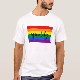 T-shirt Fierté arc-en-ciel