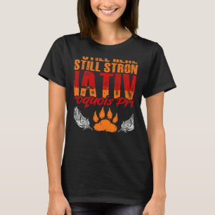 T-shirt Fierté autochtone des Iroquois Fierté autochtone A