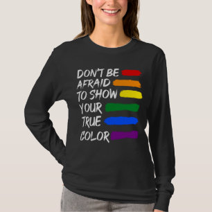 T-shirt Fierté colorée LGBTQ gay lesbienne Queer