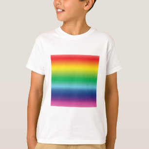 T-shirt Fierté couleurs arc-en-ciel lgbtq lgbt drapeau ga
