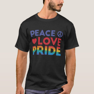 T-shirt Fierté d'amour pour la paix