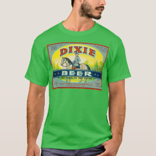 T-shirt Fierté De Bière Dixie Du Sud Vintage T