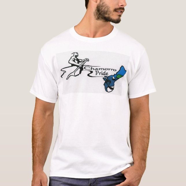 T-shirt fierté de chamorro (Devant)