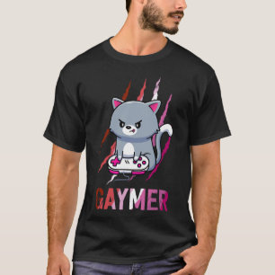 T-shirt Fierté de géoek lesbienne gay LGBT amoureux de jeu