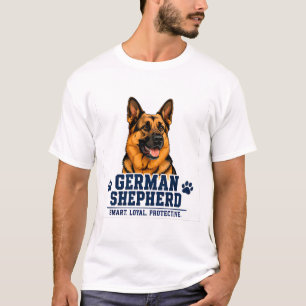 T-shirt 🐾 Fierté de la famille du propriétaire de Berger