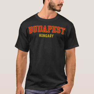 T-shirt Fierté de la ville de Budapest Université
