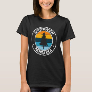 T-shirt Fierté de la ville de Springview Nebraska NE États