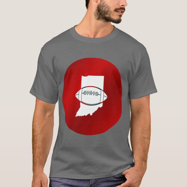 T-shirt Fierté de l'État de l'Indiana Design (Devant)