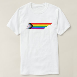 T-shirt Fierté de l'État du Tennessee LGBTQ Progress Pride