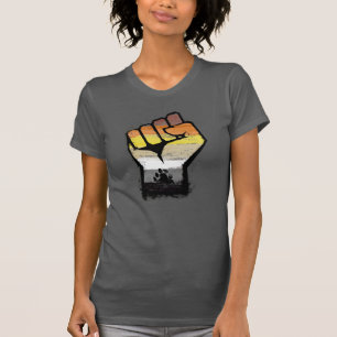 T-shirt Fierté de l'ours Poing de patte