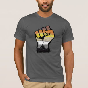 T-shirt Fierté de l'ours Poing de patte