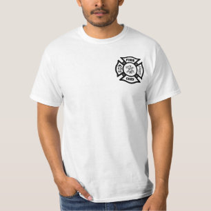 T-shirt Fierté de sapeur-pompier